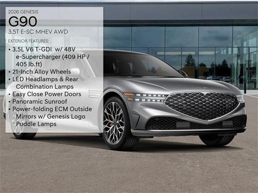 2026 Genesis G90 3.5T e-SC