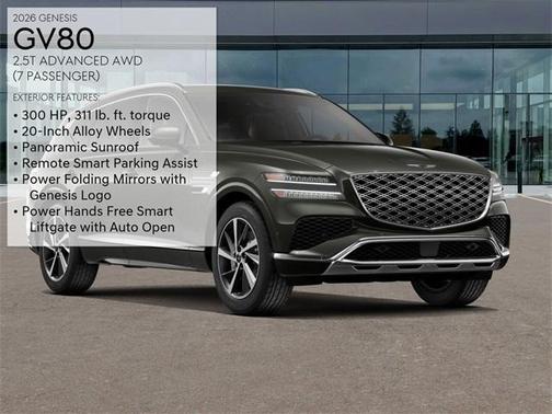 2026 Genesis GV80 2.5T Advanced