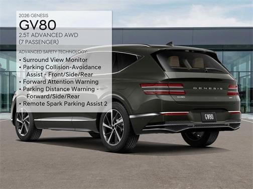 2026 Genesis GV80 2.5T Advanced