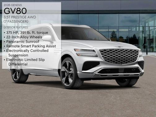 2026 Genesis GV80 3.5T Prestige