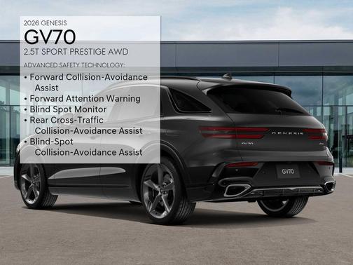 Vik Black 2026 Genesis GV70 2.5T Sport Prestige