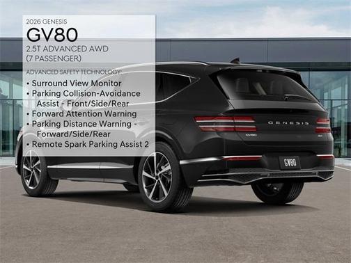 2026 Genesis GV80 2.5T Advanced