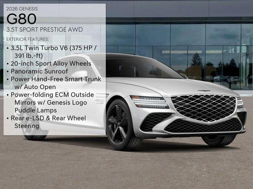 2026 Genesis G80 3.5T