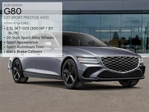 2026 Genesis G80 2.5T