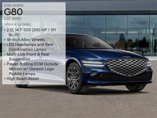 2026 Genesis G80 2.5T