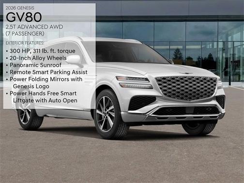 2026 Genesis GV80 2.5T Advanced