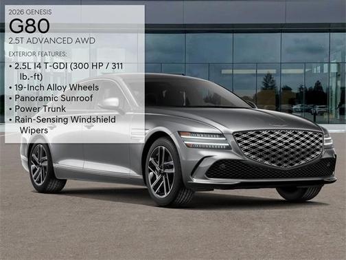 2026 Genesis G80 2.5T