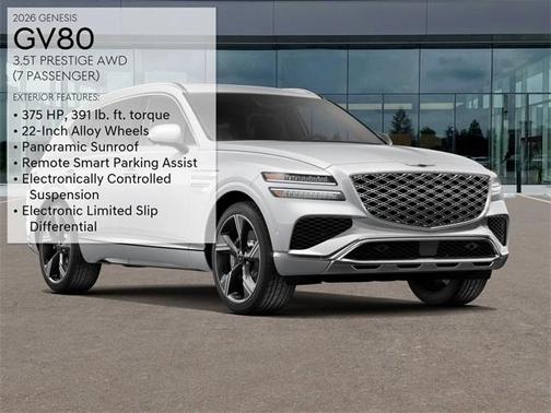 2026 Genesis GV80 3.5T Prestige
