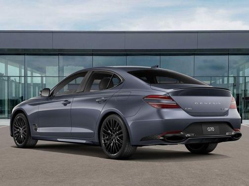 Blue 2026 Genesis G70 3.3T Prestige Graphite
