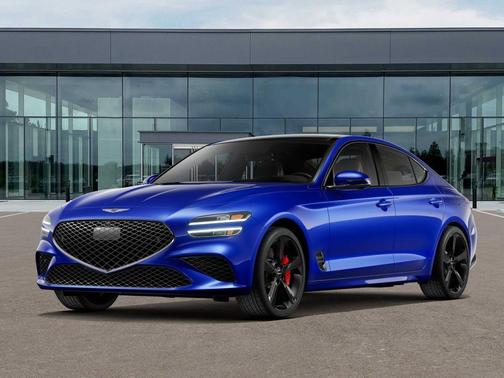 Blue 2026 Genesis G70 3.3T Sport Prestige