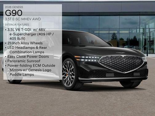 2026 Genesis G90 3.5T e-SC