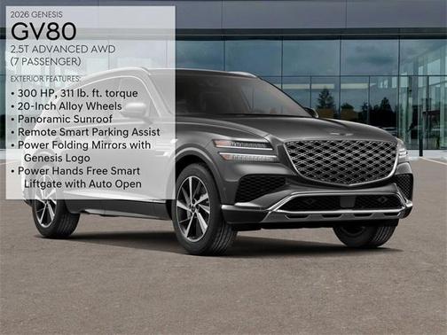 2026 Genesis GV80 2.5T Advanced