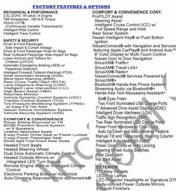 2020 Nissan Altima 2.5 SL