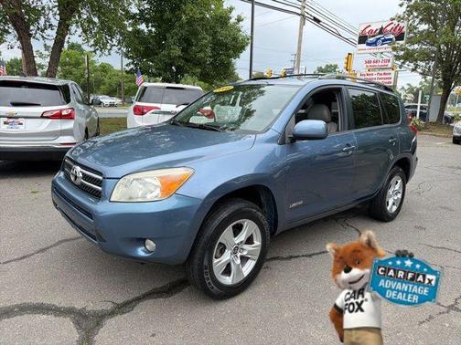 Blue 2008 Toyota RAV4 Limited