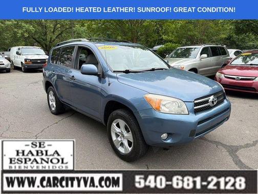 Blue 2008 Toyota RAV4 Limited