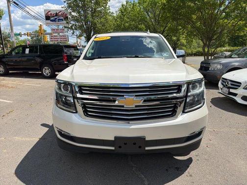 White Diamond Clearcoat 2015 Chevrolet Suburban 1500 LTZ