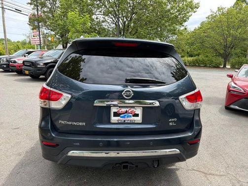 Arctic Blue Metallic 2015 Nissan Pathfinder SL