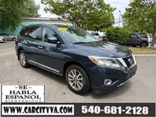 Arctic Blue Metallic 2015 Nissan Pathfinder SL