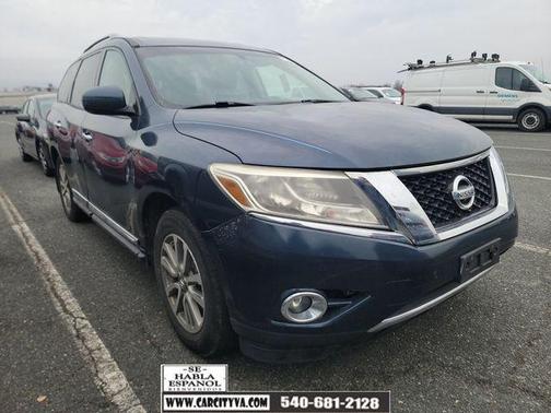 Arctic Blue Metallic 2015 Nissan Pathfinder SL