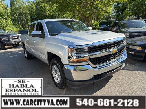 Silver 2017 Chevrolet Silverado 1500 1LT