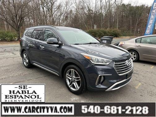Night Sky Pearl 2017 Hyundai SANTA FE Limited Ultimate