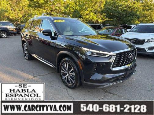 Mineral Black 2022 INFINITI QX60 SENSORY