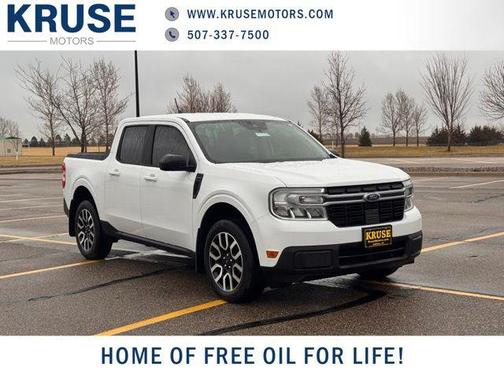 Oxford White 2024 Ford Maverick Lariat