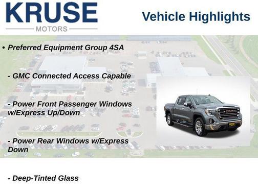 Satin Steel Metallic 2022 GMC Sierra 1500 SLT