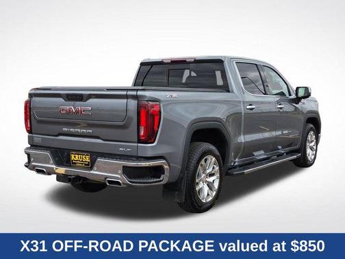 Satin Steel Metallic 2022 GMC Sierra 1500 SLT