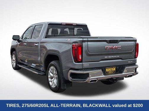 Satin Steel Metallic 2022 GMC Sierra 1500 SLT