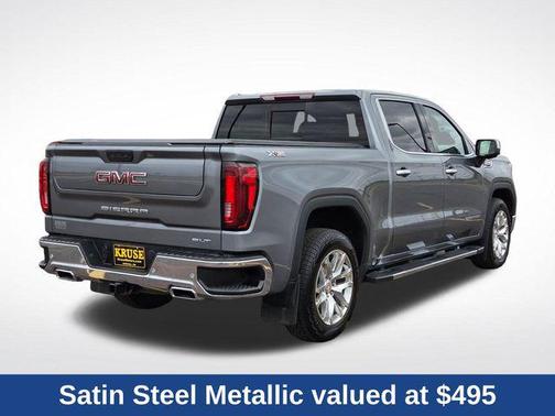 Satin Steel Metallic 2022 GMC Sierra 1500 SLT