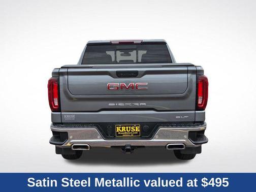 Satin Steel Metallic 2022 GMC Sierra 1500 SLT
