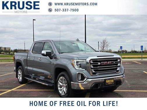 Satin Steel Metallic 2022 GMC Sierra 1500 SLT
