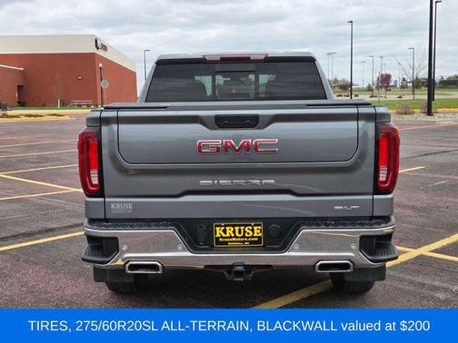 Satin Steel Metallic 2022 GMC Sierra 1500 SLT