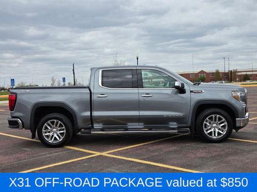 Satin Steel Metallic 2022 GMC Sierra 1500 SLT