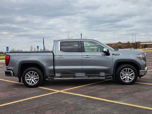 Satin Steel Metallic 2022 GMC Sierra 1500 SLT