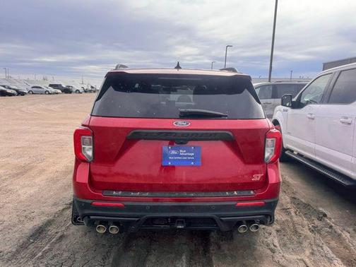 Rapid Red Metallic Tinted Clearcoat 2023 Ford Explorer ST