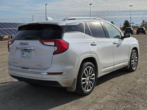 White Frost Tricoat 2024 GMC Terrain Denali