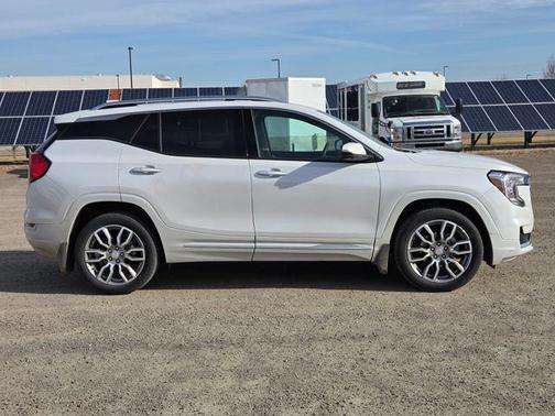 White Frost Tricoat 2024 GMC Terrain Denali
