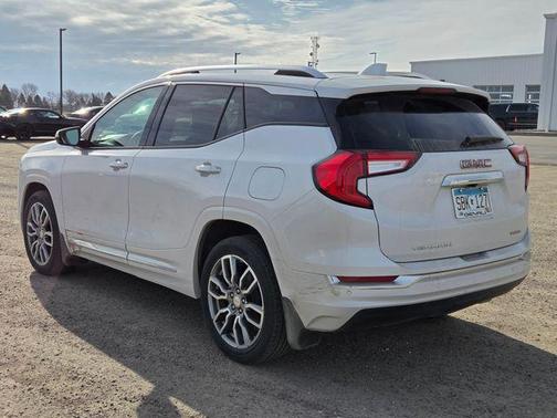 White Frost Tricoat 2024 GMC Terrain Denali