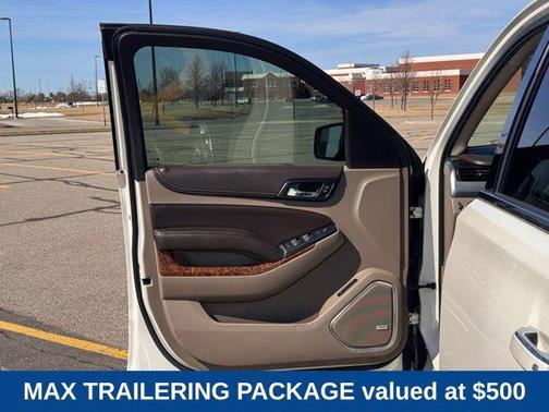 White Diamond Clearcoat 2015 Chevrolet Suburban 1500 LTZ
