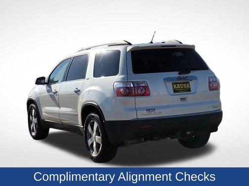 White Diamond Tricoat 2012 GMC Acadia SLT-1