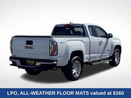 Summit White 2015 GMC Canyon SLT
