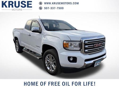 Summit White 2015 GMC Canyon SLT