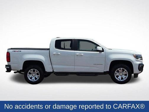 Summit White 2022 Chevrolet Colorado LT