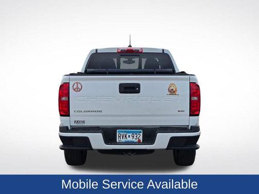 Summit White 2022 Chevrolet Colorado LT