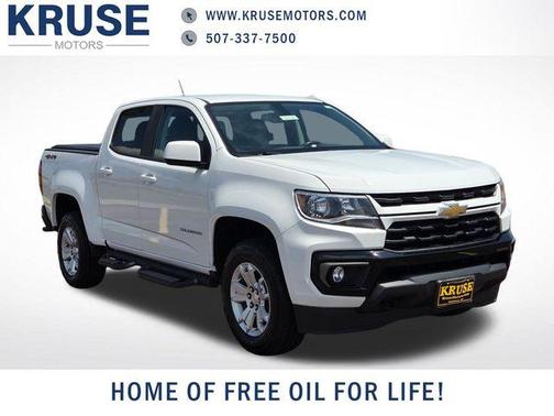 Summit White 2022 Chevrolet Colorado LT