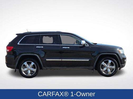 Brilliant Black Crystal Pearlcoat 2012 Jeep Grand Cherokee Overland