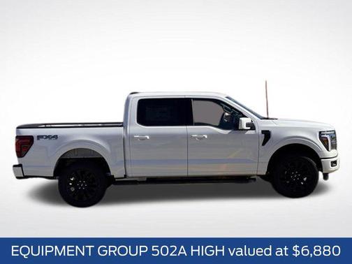 White Metallic 2026 Ford F-150 Lariat