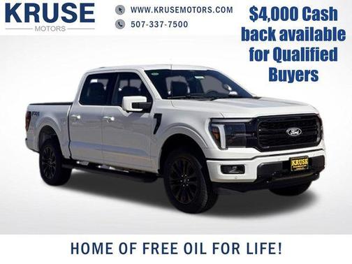 White Metallic 2026 Ford F-150 Lariat